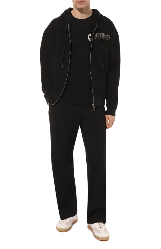 фото Хлопковая футболка moschino