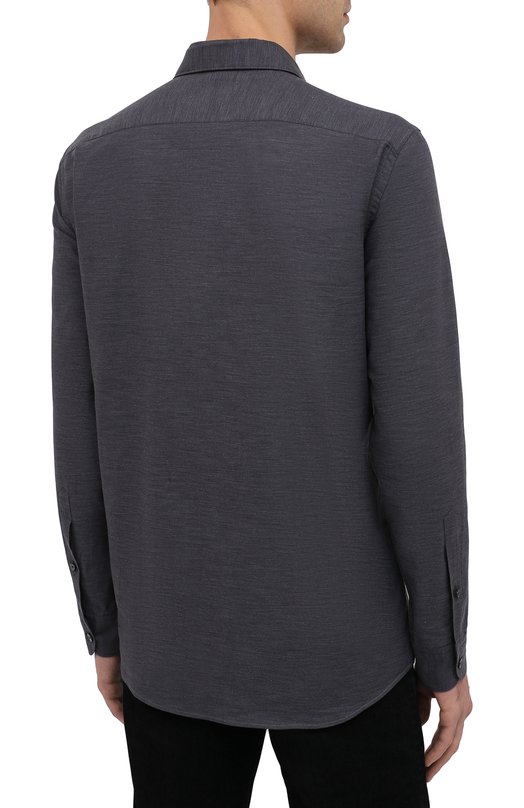 фото Хлопковая рубашка ermenegildo zegna