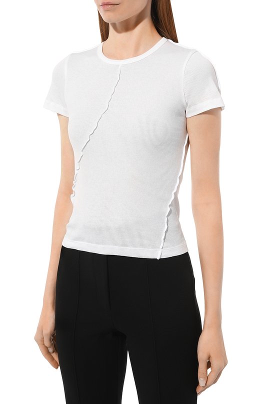 фото Хлопковая футболка helmut lang