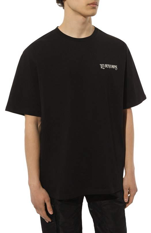 фото Хлопковая футболка les benjamins