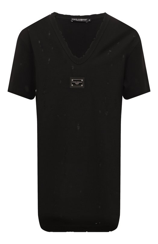 фото Хлопковая футболка dolce & gabbana