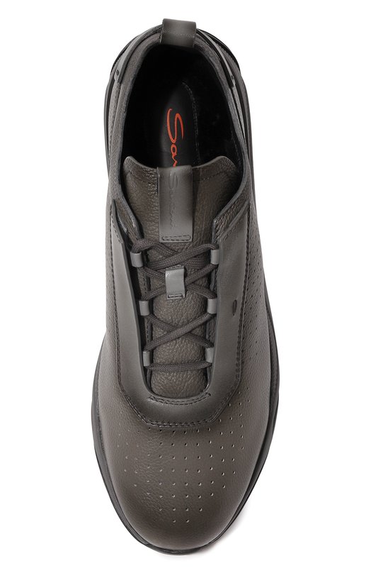 фото Кожаные кроссовки santoni