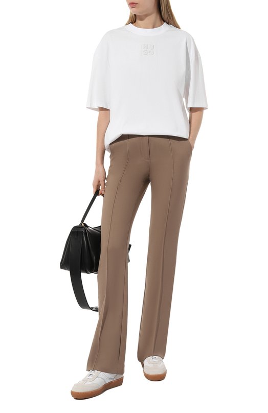 фото Хлопковая футболка hugo