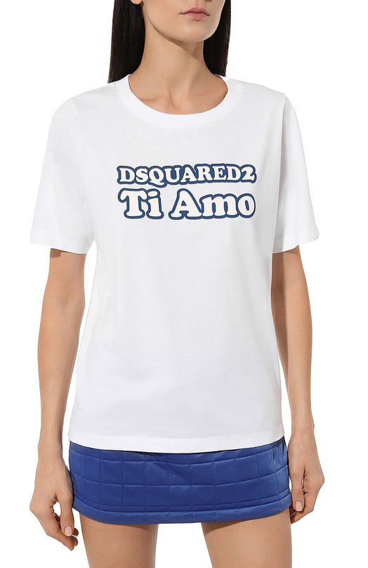 фото Хлопковая футболка dsquared2