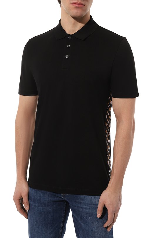 фото Хлопковое поло boss