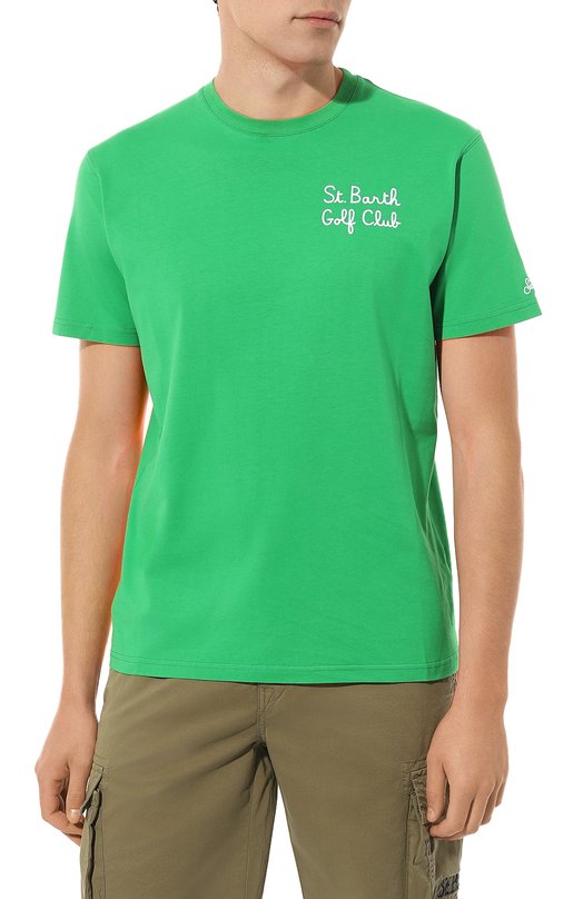фото Хлопковая футболка mc2 saint barth