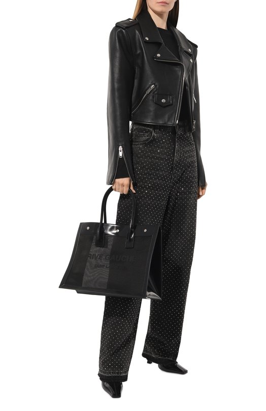 фото Сумка-тоут rive gauche small saint laurent