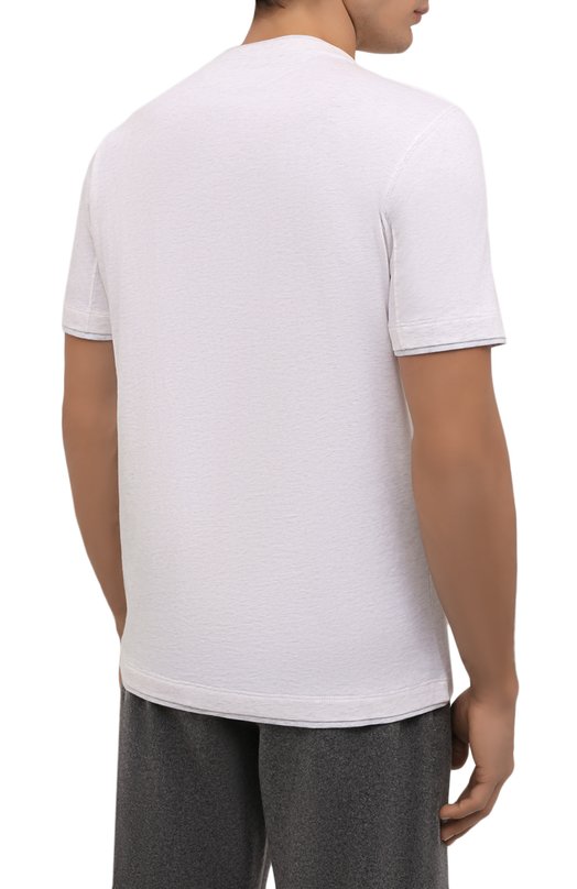 фото Хлопковая футболка brunello cucinelli