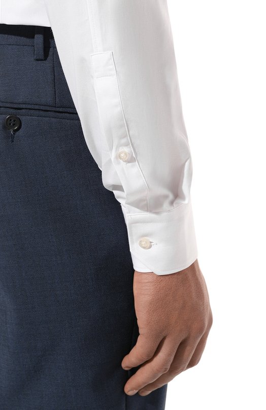 фото Хлопковая рубашка hugo