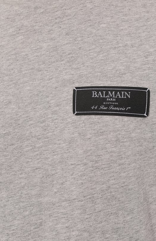 фото Хлопковая футболка balmain