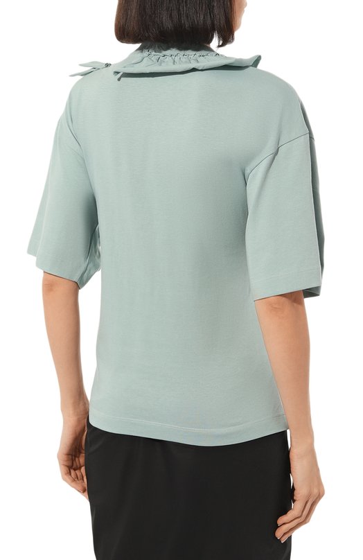 фото Хлопковая футболка dries van noten