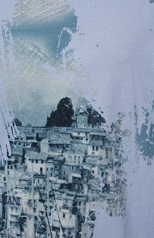 фото Хлопковая футболка emporio armani