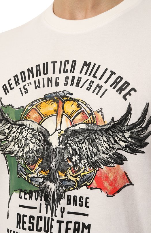 фото Хлопковая футболка aeronautica militare