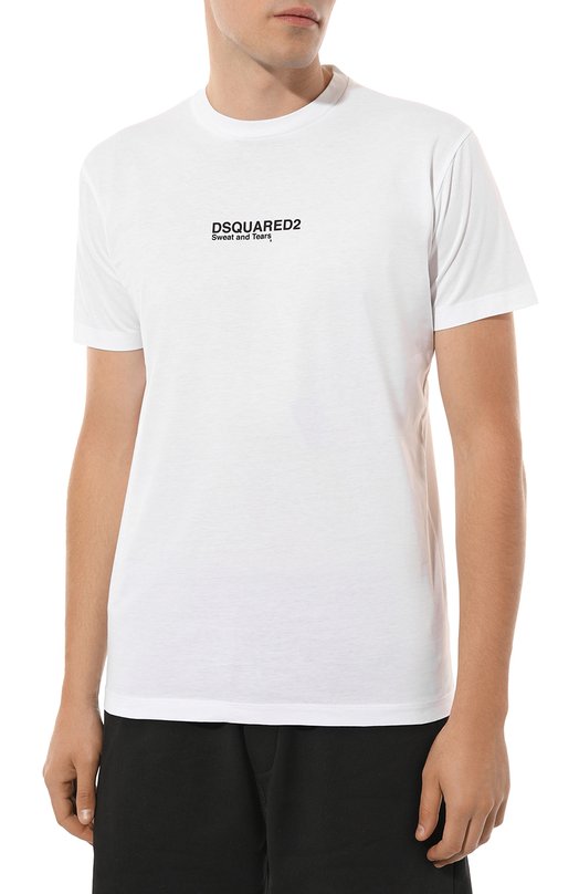 фото Хлопковая футболка dsquared2