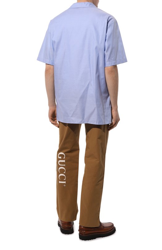 фото Хлопковые брюки gucci