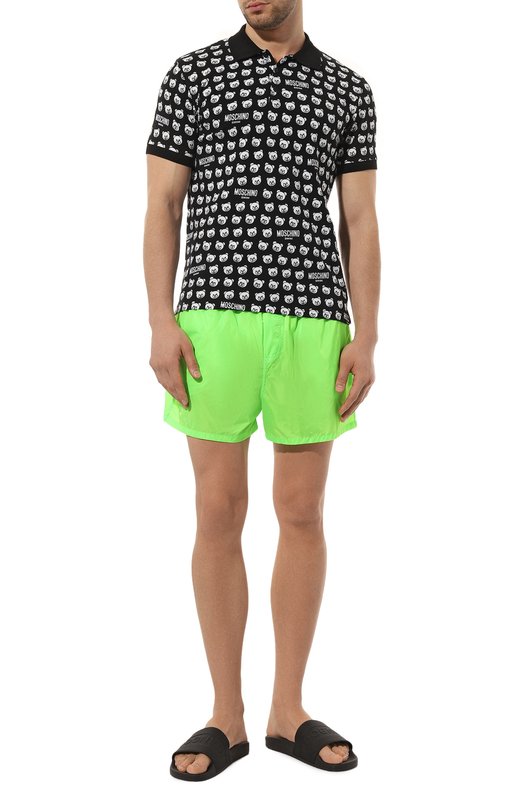 фото Хлопковое поло moschino