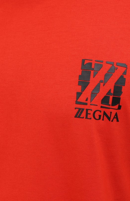 фото Хлопковая футболка ermenegildo zegna