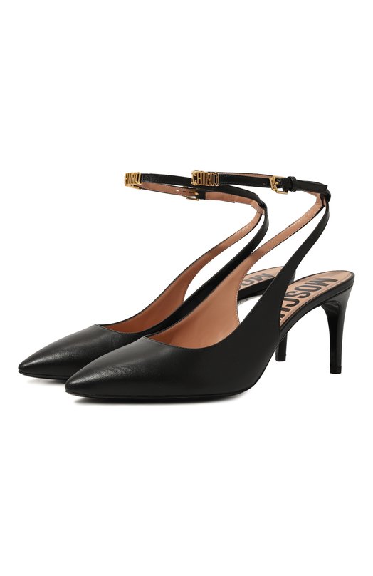 фото Кожаные туфли moschino