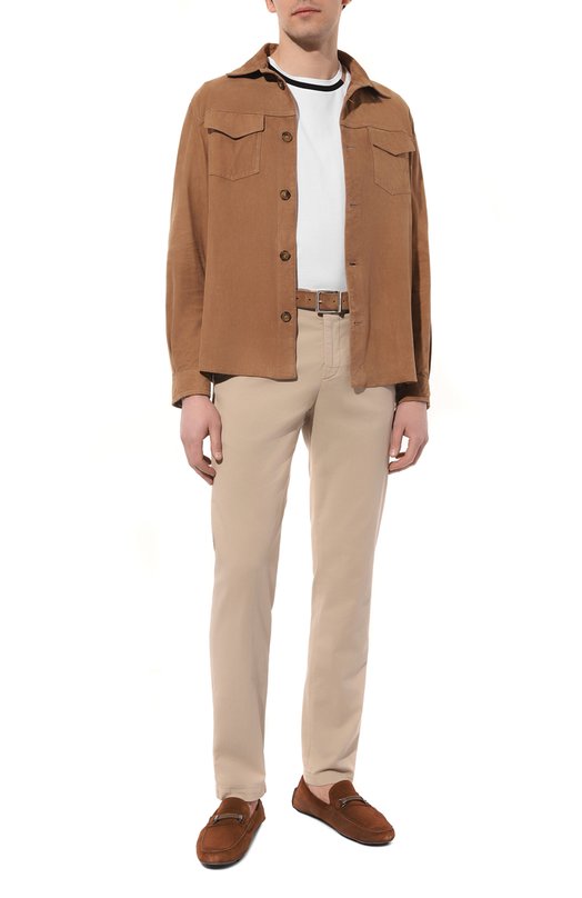 фото Хлопковая футболка boss