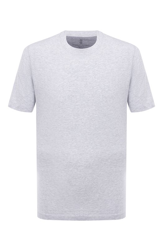 фото Хлопковая футболка brunello cucinelli