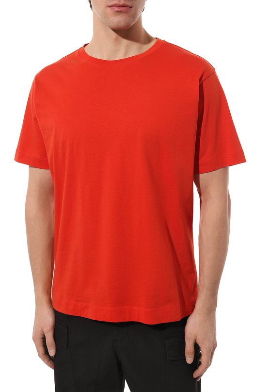 фото Хлопковая футболка dries van noten