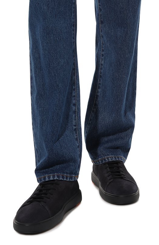 фото Замшевые кеды cleanic santoni