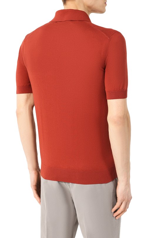 фото Хлопковое поло ermenegildo zegna