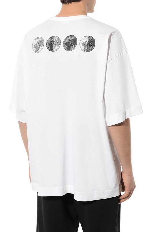 фото Хлопковая футболка dries van noten