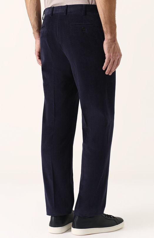 фото Хлопковые брюки прямого кроя brioni