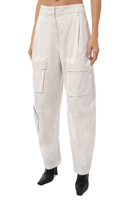 фото Брюки из вискозы и хлопка brunello cucinelli