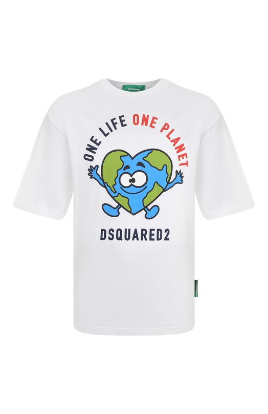 фото Хлопковая футболка dsquared2