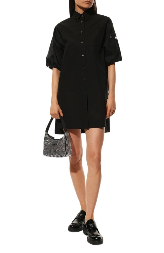 фото Хлопковое платье prada