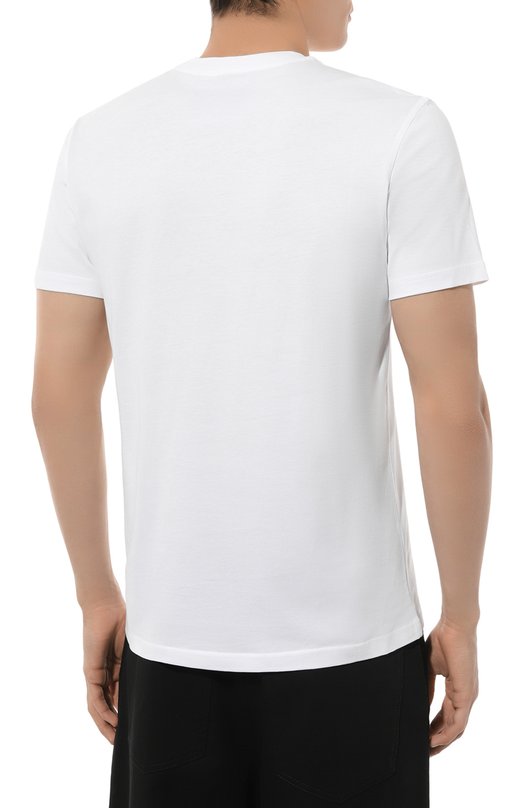 фото Хлопковая футболка moschino