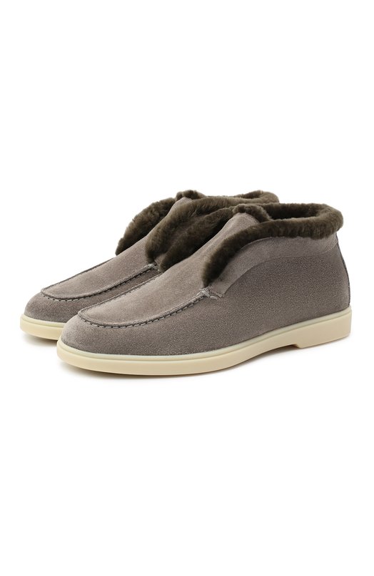 фото Замшевые ботинки santoni
