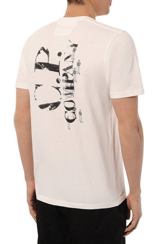 фото Хлопковая футболка c.p. company