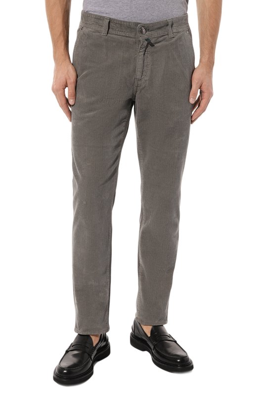 фото Хлопковые брюки luigi borrelli