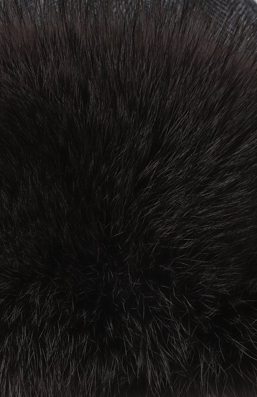 фото Шапка-ушанка бруклин с отделкой из меха фишера furland