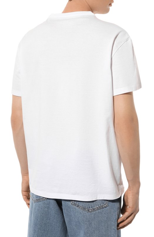 фото Хлопковая футболка maison margiela