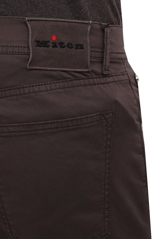 фото Хлопковые брюки kiton