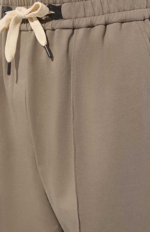 фото Хлопковые брюки brunello cucinelli