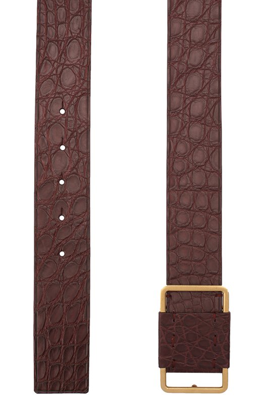 фото Ремень из кожи каймана frame loro piana