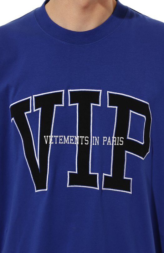 фото Хлопковая футболка vetements