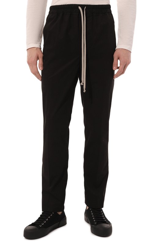 фото Хлопковые брюки rick owens