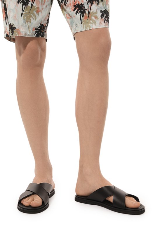 фото Кожаные шлепанцы jair bally