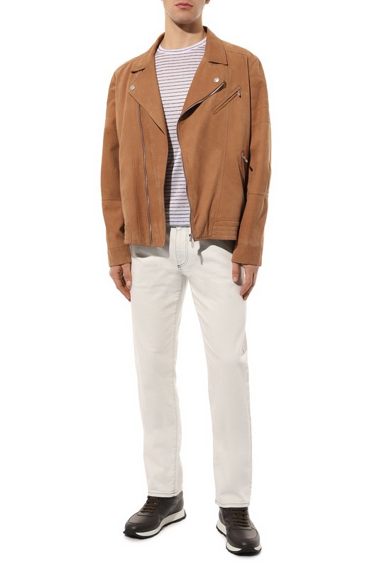 фото Хлопковая футболка canali