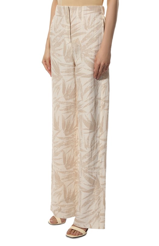 фото Брюки из хлопка и льна giorgio armani