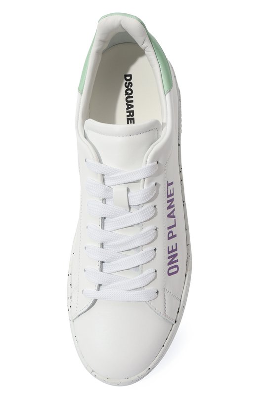 фото Кожаные кеды dsquared2