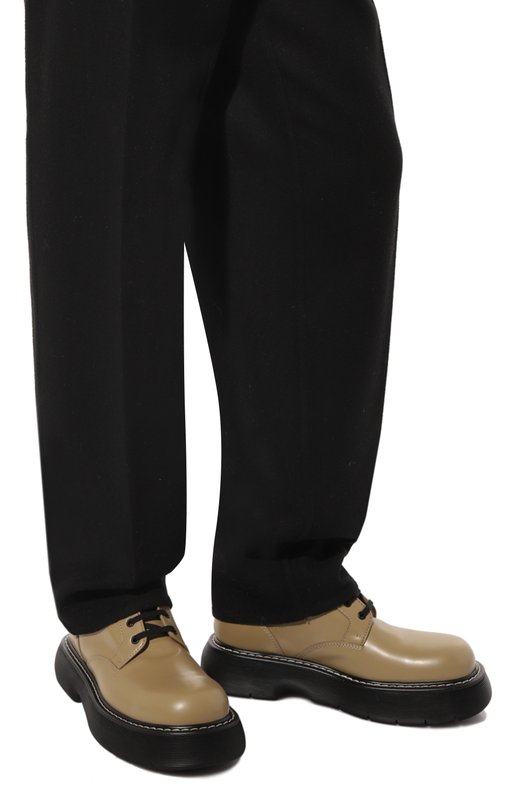 фото Кожаные ботинки bounce bottega veneta