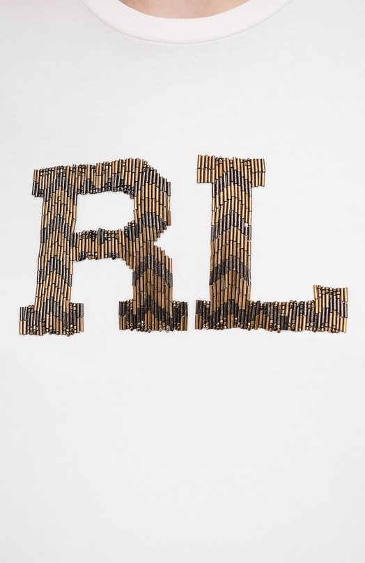 фото Хлопковая футболка polo ralph lauren