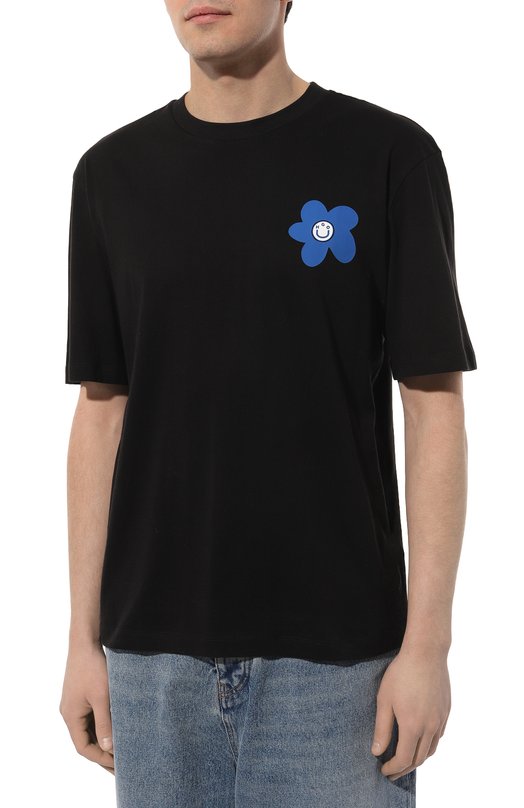 фото Хлопковая футболка hugo